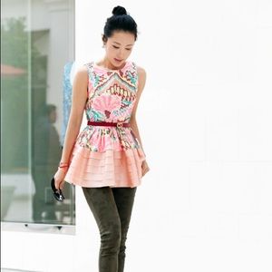 Fish Fry Daksha Stitched Blouse peplum top